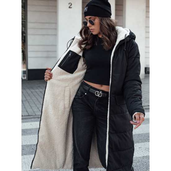 Moteriška juoda striukė Gluma TY4605 - Moterims Moteriška juoda striukė Gluma TY4605