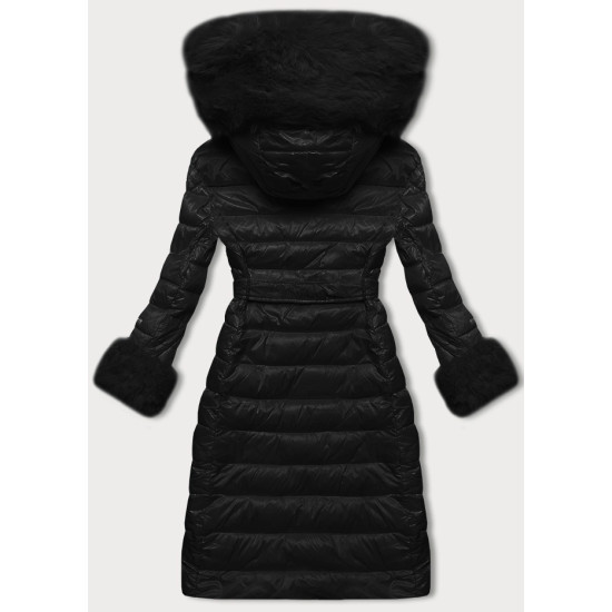 Moteriškas paltas su aksinėmis sagomis Karum JS/5M3160/392 - Moterims Moteriškas paltas su aksinėmis sagomis Karum JS/5M3160/392