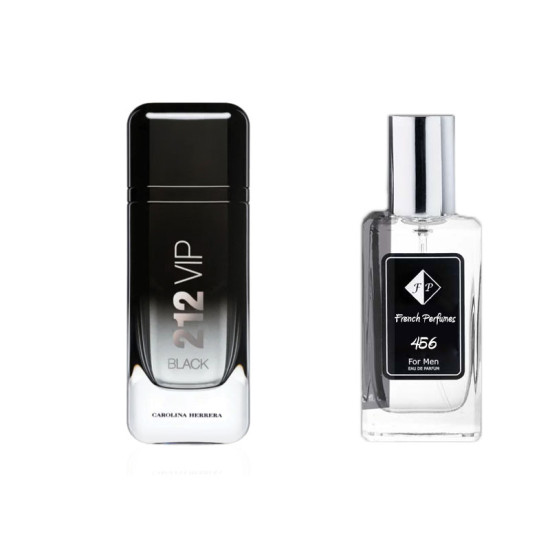Nr456 kvepalai įkvėpti Carolina Herrera - 212 Vip Black 33 ml EDP FP456-33 - French Perfumes Nr456 kvepalai įkvėpti Carolina Herrera - 212 Vip Black 33 ml EDP FP456-33 French Perfumes
