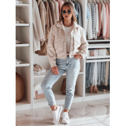 Rusva moteriška oversize bomber striukė Milina