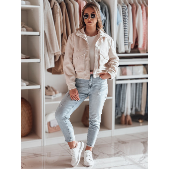 Rusva moteriška oversize bomber striukė Milina TY4793