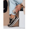 Women's black casual shoes Show