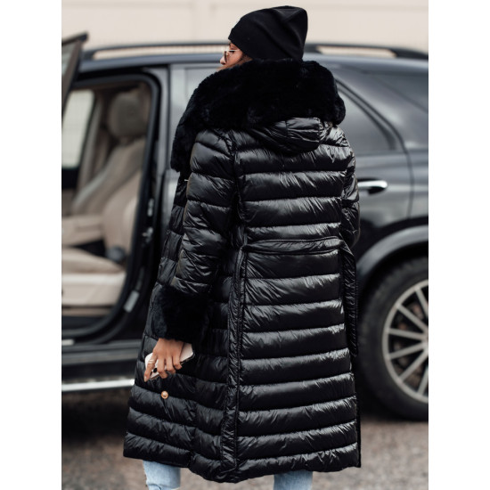 Moteriškas paltas su aksinėmis sagomis Karum JS/5M3160/392 - Moterims Moteriškas paltas su aksinėmis sagomis Karum JS/5M3160/392