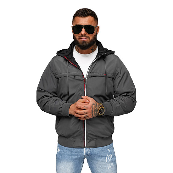 Tumehall kapuutsiga jakk Kemir JS/16M9207/92