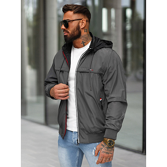 Tumehall kapuutsiga jakk Kemir JS/16M9207/92