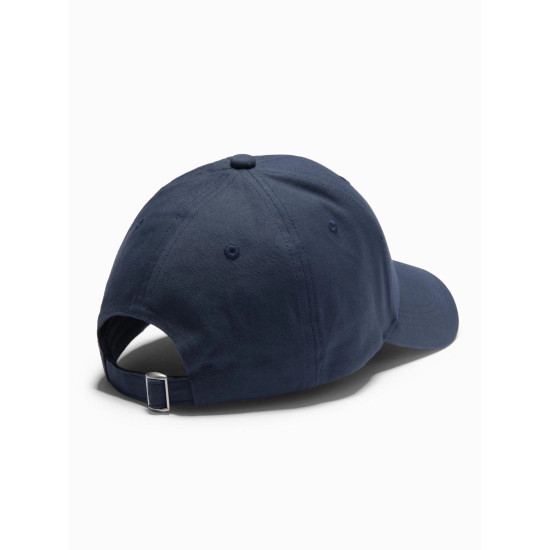 Unisex tamsiai mėlyna kepurė Grid V3 OM-ACCS-0104 - Aksesuarai vyrams Unisex tamsiai mėlyna kepurė Grid V3 OM-ACCS-0104