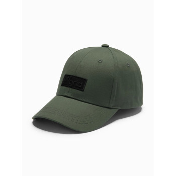Unisex vihreä hattu Grid