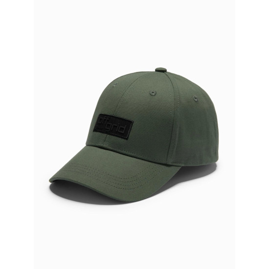 Unisex žalia kepurė Grid V6 OM-ACCS-0104 - Aksesuarai vyrams Unisex žalia kepurė Grid V6 OM-ACCS-0104