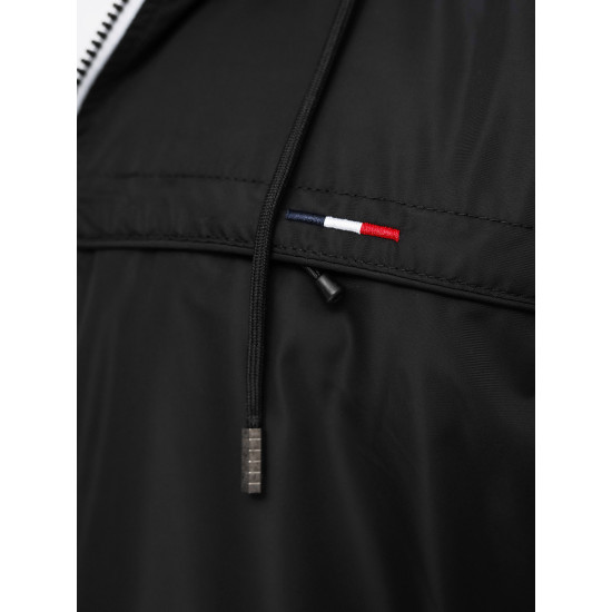 Czarna kurtka z kapturem Kemir JS/16M9207/392