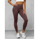 Women's burgundy trousers Azert JS/XY24017L