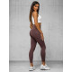 Women's burgundy trousers Azert JS/XY24017L