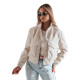 Rusva moteriška oversize bomber striukė Milina TY4793
