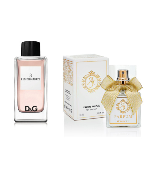 AJ Deluxe Nr16 kvepalai įkvėpti Dolce & Gabbana 3 L’Imperatrice  33 ml