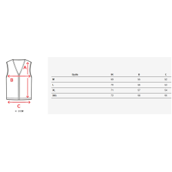 Meeste tumesinine vest Dobor