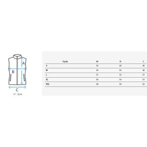 Светло-зелёный блестящий жилет Osin
