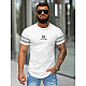 Men's white Bicon shirt O/B1213
