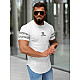 Men's white Bicon shirt O/B1213