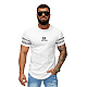 Men's white Bicon shirt O/B1213