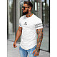 Men's white Bicon shirt O/B1213