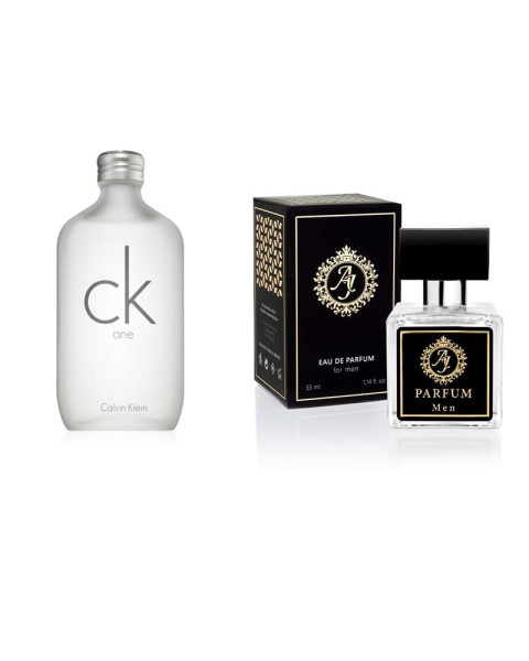AJ Deluxe Nr212 kvepalai įkvėpti Calvin Klein - C.K. One 33 ml