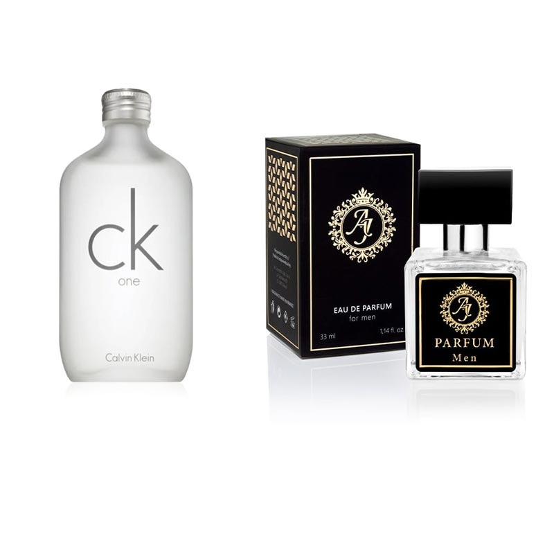 AJ Deluxe Nr212 kvepalai įkvėpti Calvin Klein - C.K. One 33 ml AJDeluxe212-33 French Perfumes