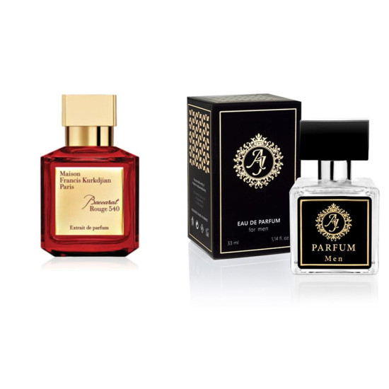 AJ Deluxe Nr751 kvepalai įkvėpti Kurkdjian - Baccarat Rouge 540 Extrait (UNISEX) 33 ml AJDeluxe751-33 French Perfumes