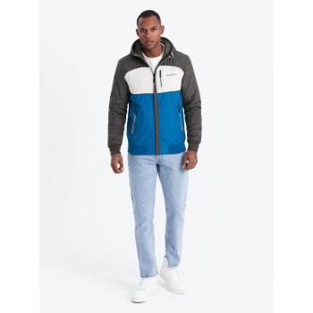 Men's dark grey jacket Inito