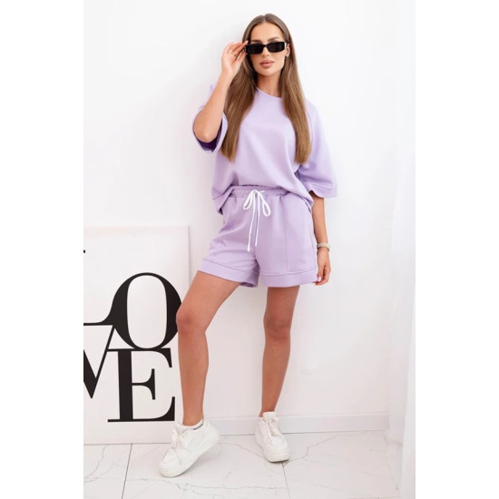 Moteriškas violetinės spalvos komplektas Nika 32233