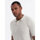 Vyriški rusvos spalvos polo marškinėliai Swing V6 OM-POSS-0117