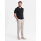 Vyriški juodos spalvos polo marškinėliai Swing V5 OM-POSS-0117