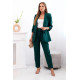 Elegantiškas moteriškas tamsiai žalios spalvos komplektas Silva 32186 - Moterims Elegantiškas moteriškas tamsiai žalios spalvos komplektas Silva 32186