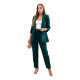 Elegantiškas moteriškas tamsiai žalios spalvos komplektas Silva 32186 - Moterims Elegantiškas moteriškas tamsiai žalios spalvos komplektas Silva 32186
