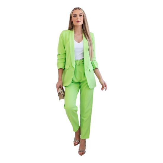 Elegantiškas moteriškas žalios spalvos komplektas Silva 29329 - Moterims Elegantiškas moteriškas žalios spalvos komplektas Silva 29329