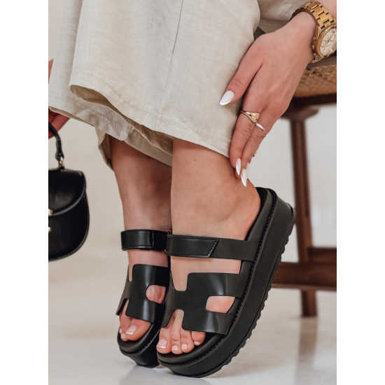 Moteriškos juodos spalvos šlepetės Flip ZY0867 - Moterims Moteriškos juodos spalvos šlepetės Flip ZY0867