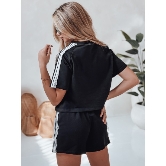 Moteriškas juodas komplektas Sport AY1135