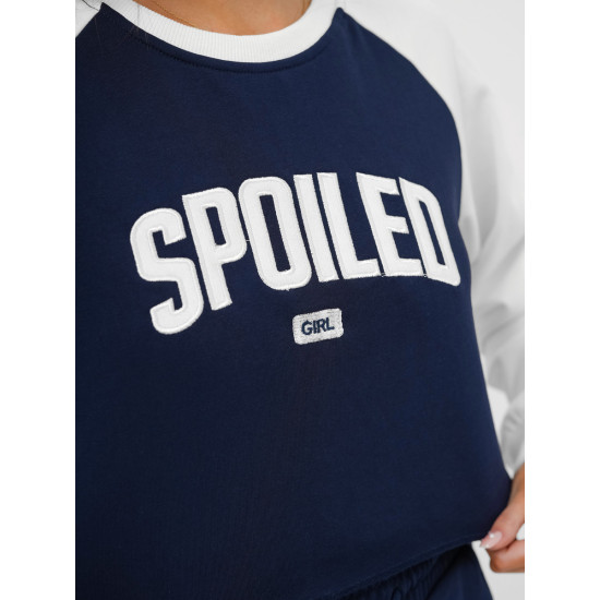 Moteriškias tamsiai mėlynas komplektas Spoiled JS/M58631AB