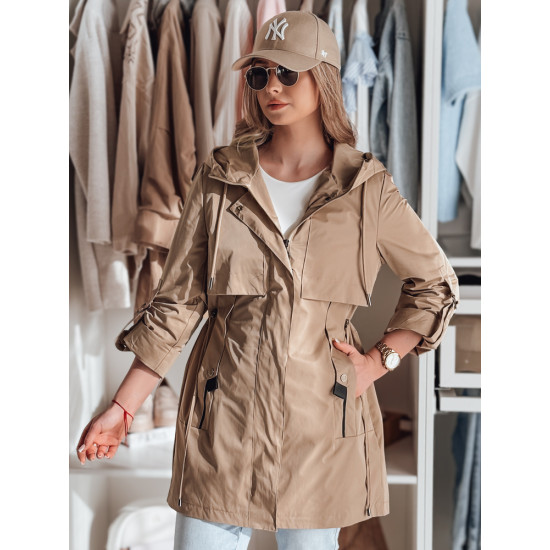 Ruda moteriška striukė Modo TY4813 - Moterims Ruda moteriška striukė Modo TY4813