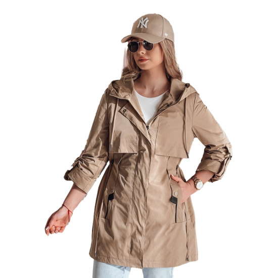 Ruda moteriška striukė Modo TY4813 - Moterims Ruda moteriška striukė Modo TY4813