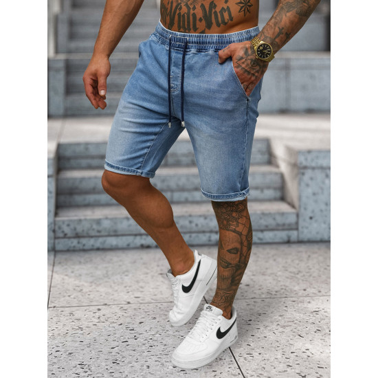 Vīriešu zili šorti Andri NB/MP0314BC - Vīriešiem Vīriešu zili šorti Andri NB/MP0314BC
