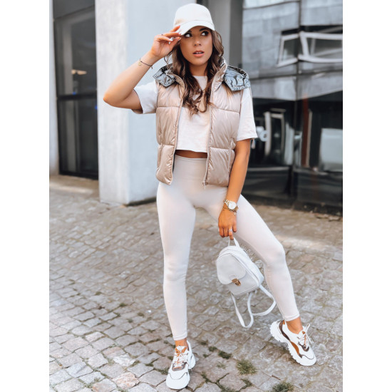 Rusva blizgi liemenė Osin TY3703 - Moterims Rusva blizgi liemenė Osin TY3703