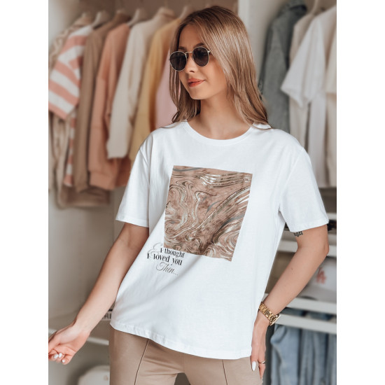 Moteriški balti marškinėliai Nivi RY2603