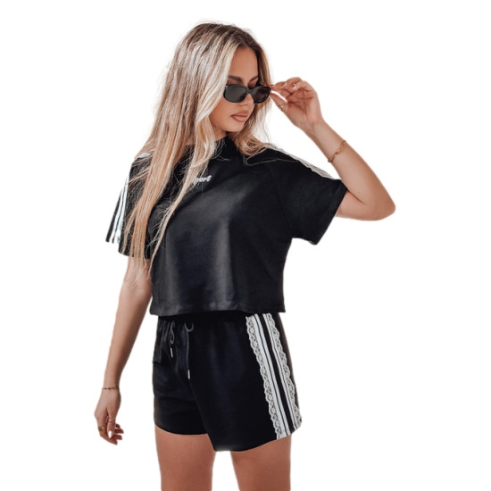 Moteriškas juodas komplektas Sport AY1135