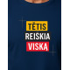 Tumši zils T-krekls Tētis nozīmē visu PK4008
