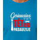 Türkiissinine T-särk Maailma parim isa (valge) PK4007 - Märkused meestele Türkiissinine T-särk Maailma parim isa (valge) PK4007