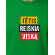 Žali marškinėliai Tėtis reiškia viską PK4008