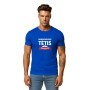 Blue Happy Daddy T-shirt (white)