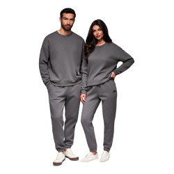 Unisex laisvalaikio kostiumas pilkos spalvos Couple