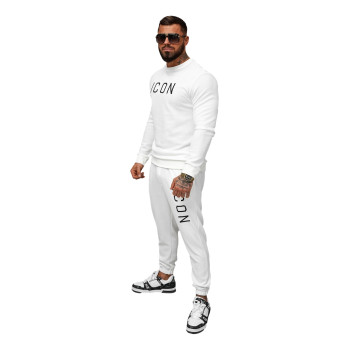 Мужские белые спортивные брюки Icon