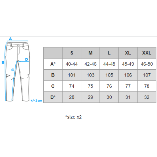 Męskie spodnie casual w stylu judo Adelf V1 OM-PASK-0229