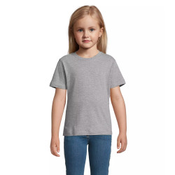 Vaikiški unisex pilkos spalvos marškinėliai Kids